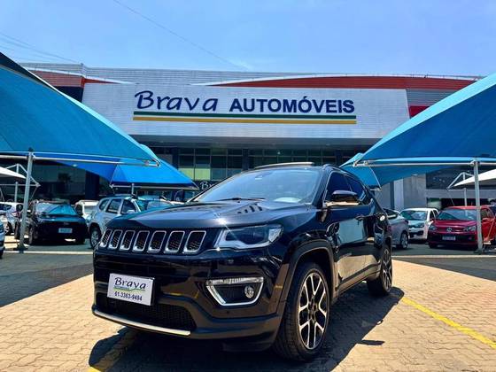 JEEP COMPASS 2.0 16V FLEX LIMITED AUTOMÁTICO JEEP COMPASS 2.0 16V FLEX LIMITED AUTOMÁTICO
